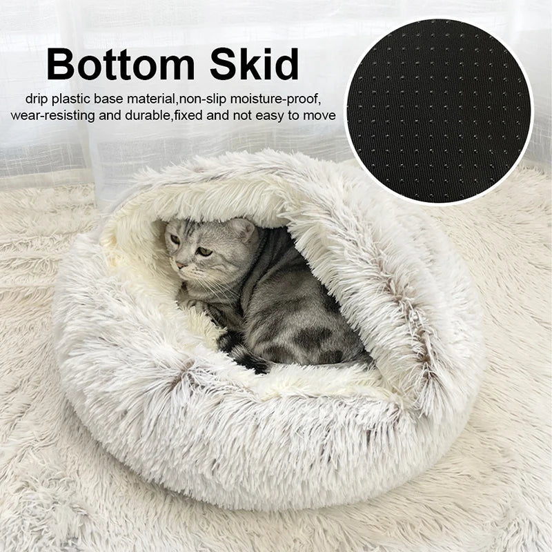 Fluffy Cat Bed